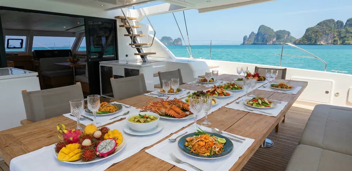 Gourmet on Board Elevating Your Private Cruise with Exquisite Dining