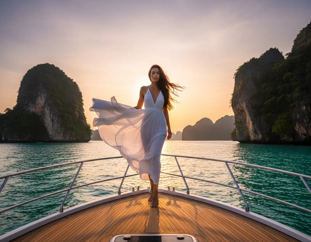 Professional Photoshoots on a Yacht