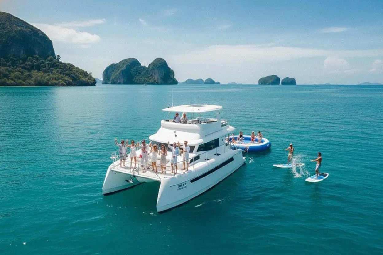 Celebrate Event on A Yacht